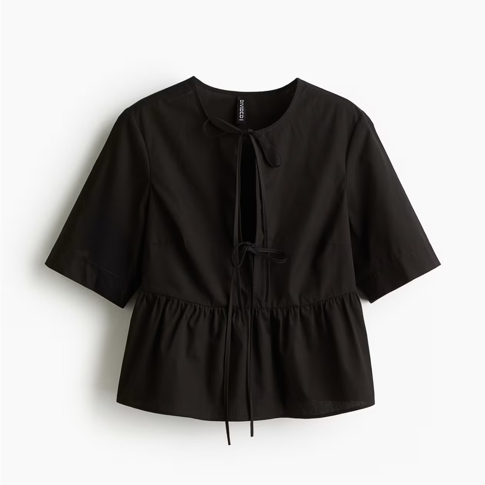 Tie front top